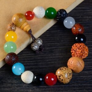 Shangri-La 18 Sacred Seeds Bracelet – Multidimensional Guardianship