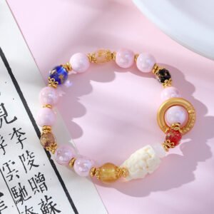 Charming Violet Sacred Ash Porcelain Bracelet – Blue Planet