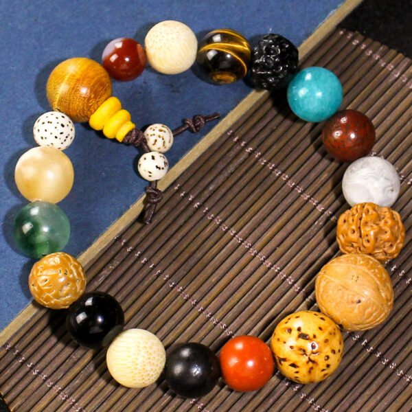 Shangri-La 18 Sacred Seeds Bracelet – Multidimensional Guardianship - Image 3