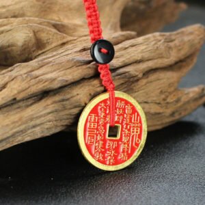 Mountain Spirit Coins – Symbolic Word Energy Amulet